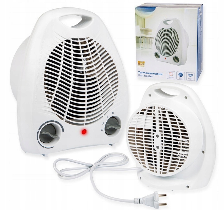 SCHMITH VENTILÁTOROVÝ OHRIEVAČ ELEKTRICKÝ OHRIEVAČ 2000W 3-FUNKČNÝ "STERM"